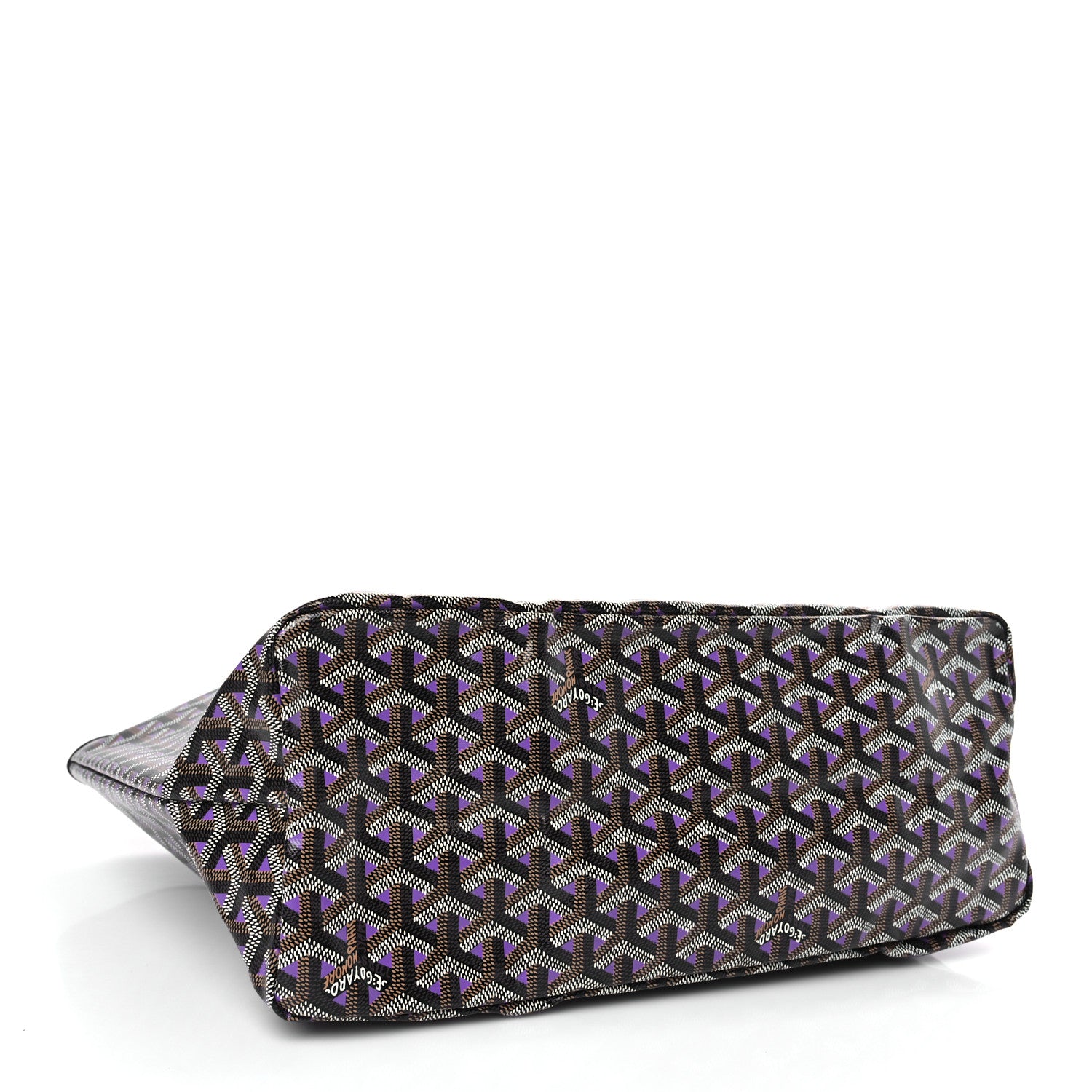 Goyard Goyardine Saint Louis Claire Voie PM Black Violet 4 of 8