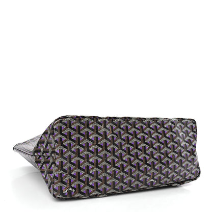 Goyard Goyardine Saint Louis Claire Voie PM Black Violet 4 of 8