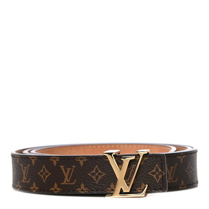 Louis Vuitton Mini Monogram 25mm LV Initiales Belt 90 36 1 of 8