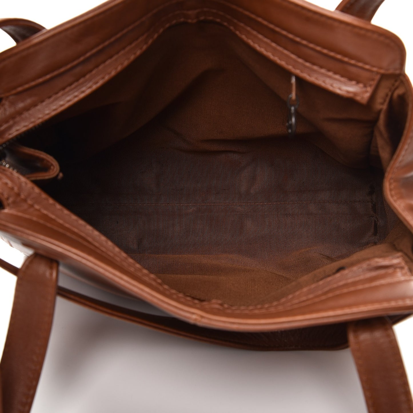 Lambskin CC Tote Brown