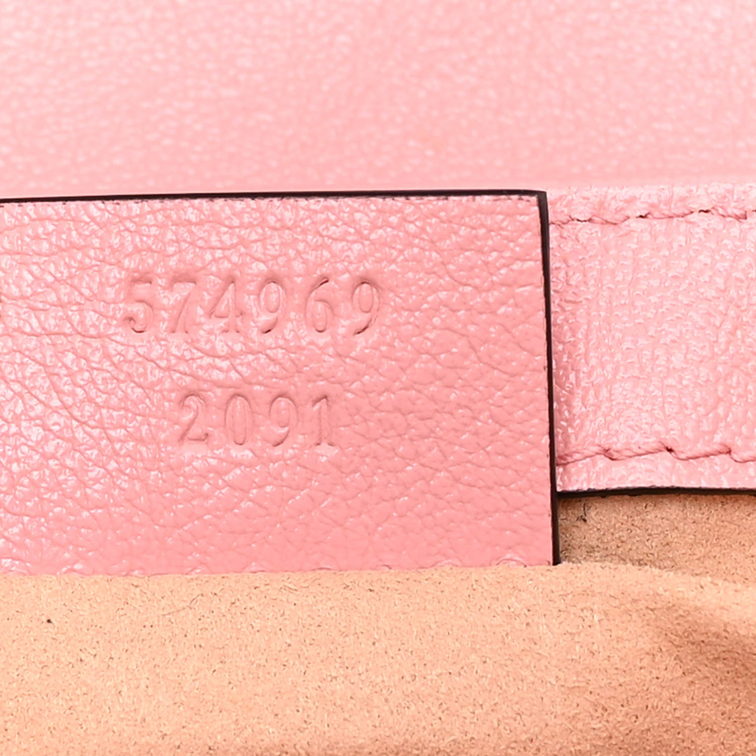 Gucci Azalea Calfskin Enamel Matelasse Diagonal Super Mini Torchon GG Marmont Shoulder Bag New Cherry Red Wild Rose 7 of 10