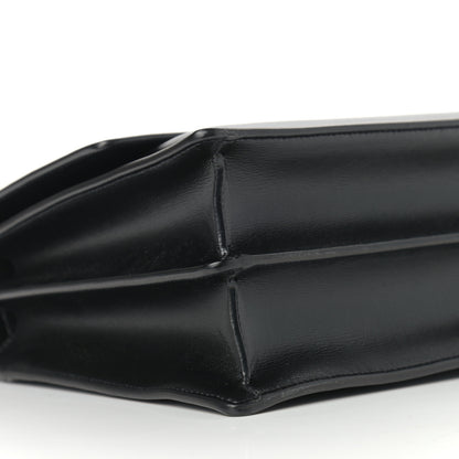 Saint Laurent Calfskin Large Monogram Sunset Black 8 of 10