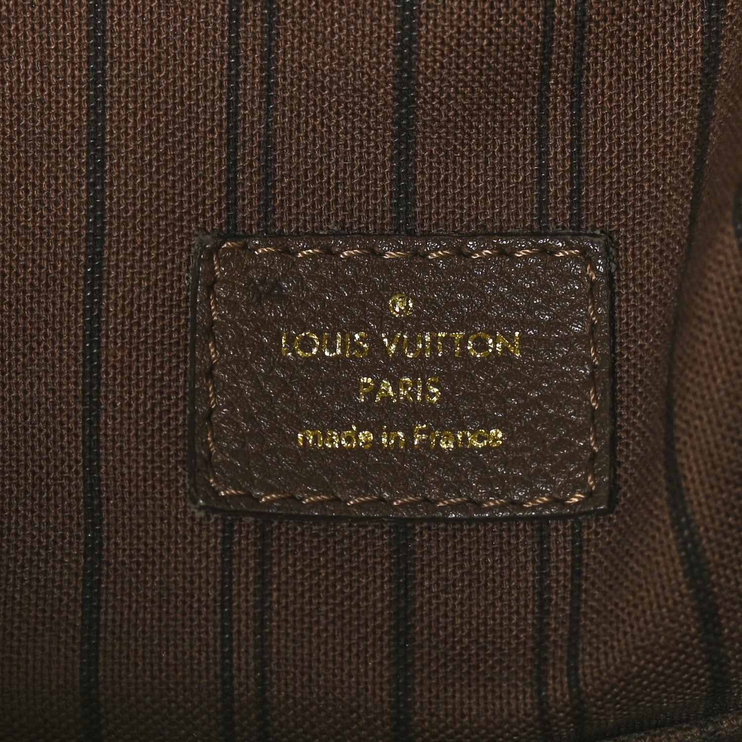 Louis Vuitton Empreinte Artsy MM Chocolate 6 of 8