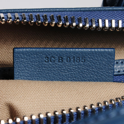 Givenchy Grained Goatskin Mini Antigona Mineral Blue 7 of 7