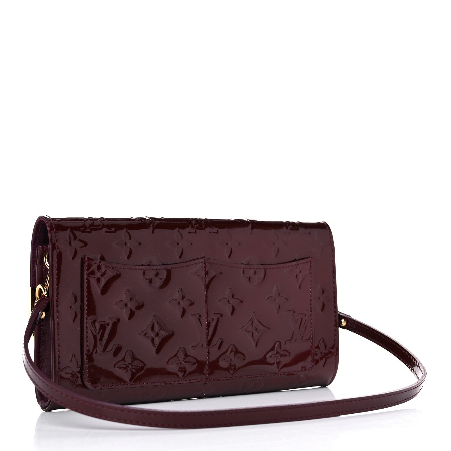 Louis Vuitton Vernis Rossmore MM Rouge Fauviste 3 of 13