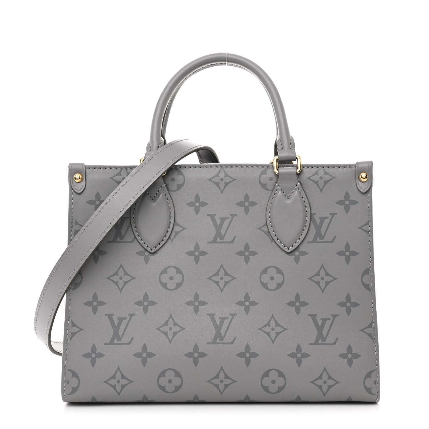 Louis Vuitton Monogram Ink Onthego PM Trianon Gray 1 of 9