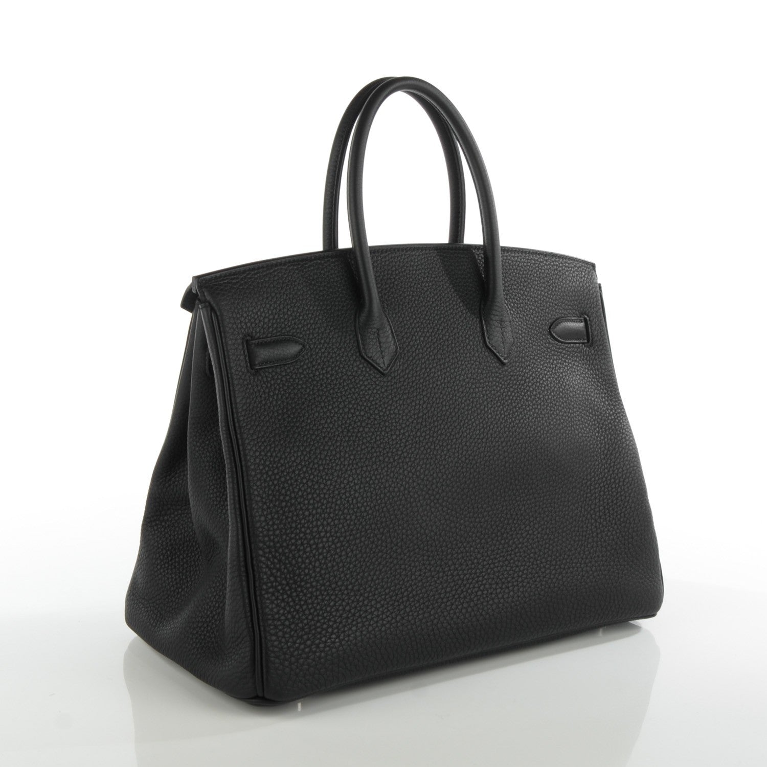 Hermes Taurillon Clemence Birkin 35 Black 3 of 16