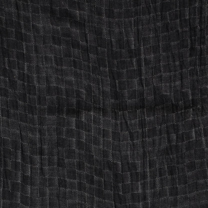 Louis Vuitton Cashmere Silk Damier Etole Stole Black 4 of 7