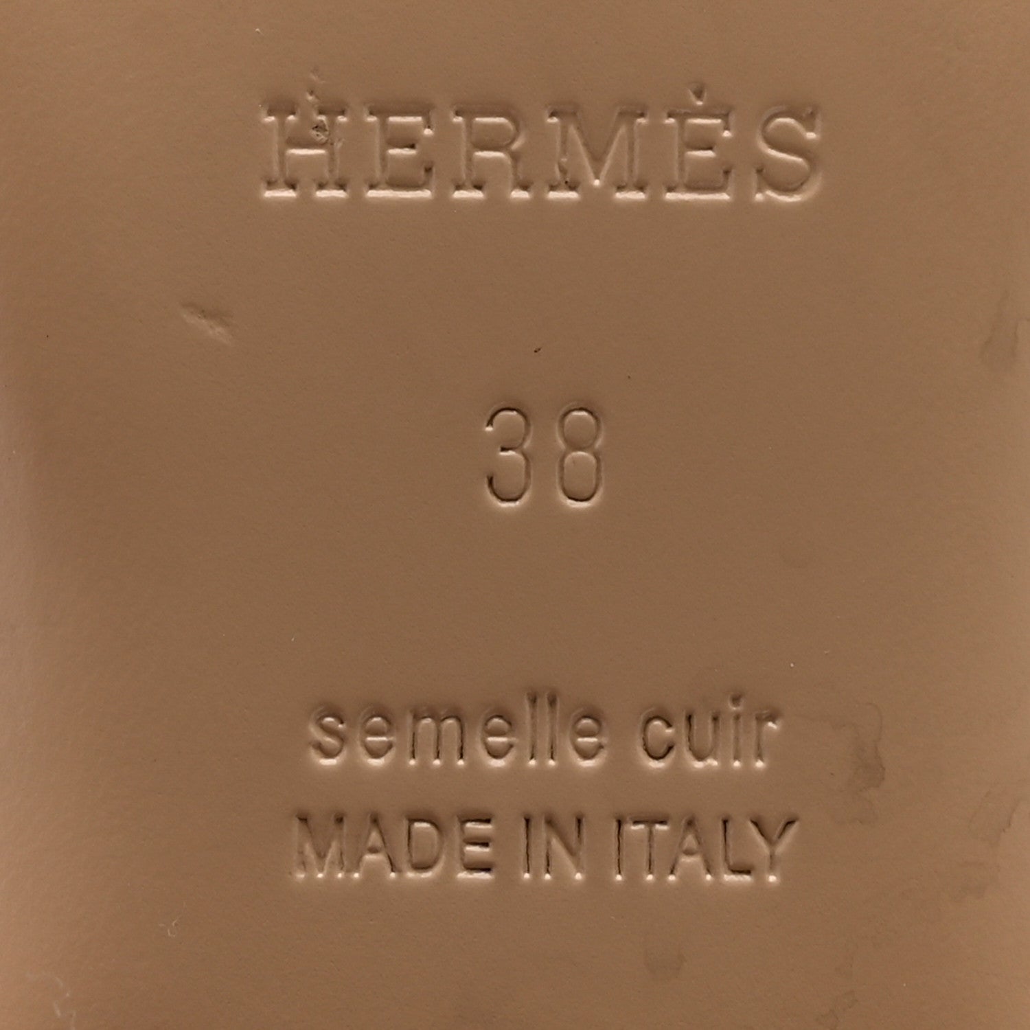 Hermes Goatskin Oz Mules 38 Rose Jaipur Feu 8 of 12