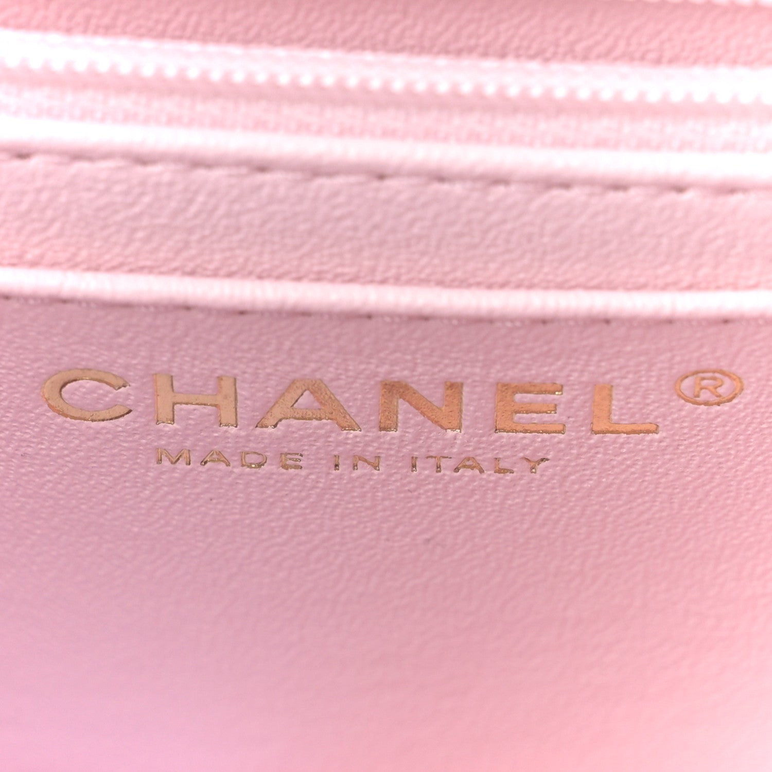 Chanel Lambskin Quilted Mini Top Handle Rectangular Flap Light Pink 6 of 10