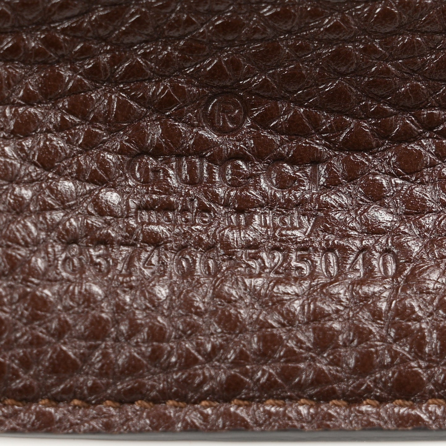 Grained Calfskin Softbit Maxi Shoulder Bag Dark Brown