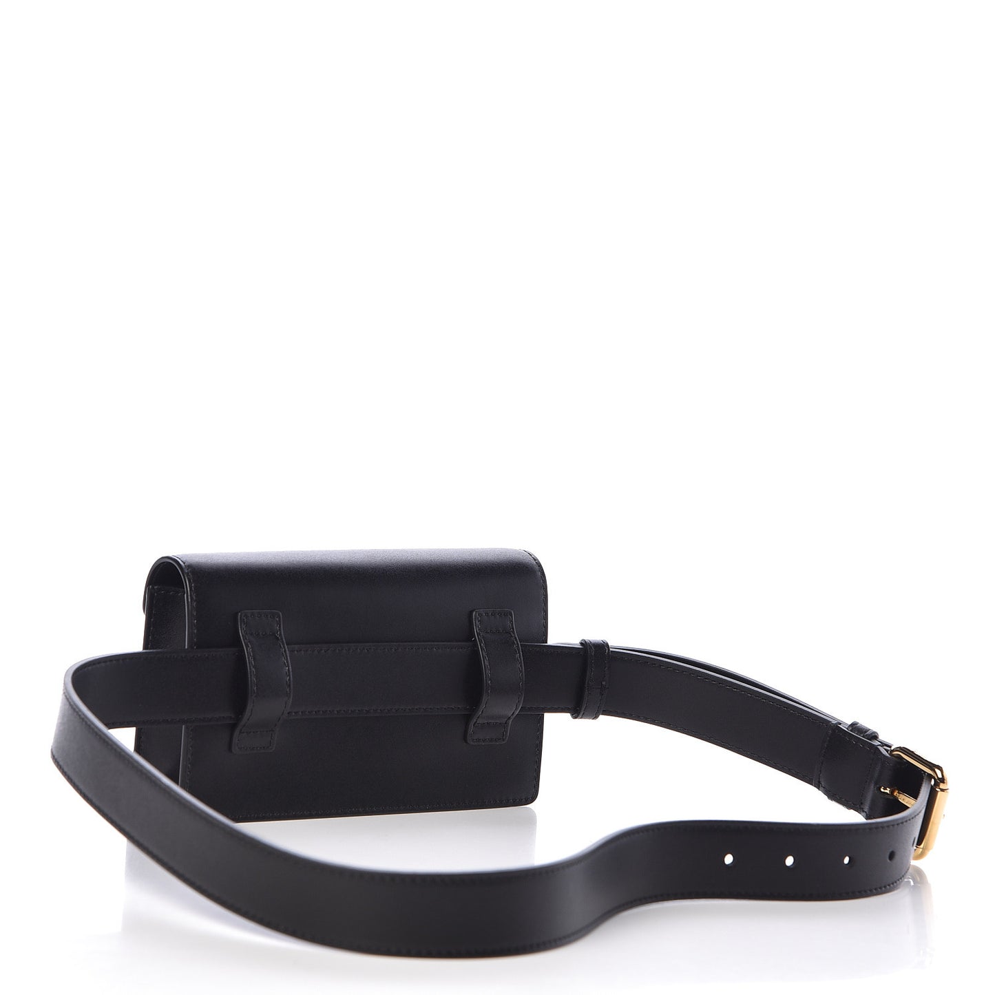 Vitello Liberty Lucido F is Fendi Envelope Belt Bag Black