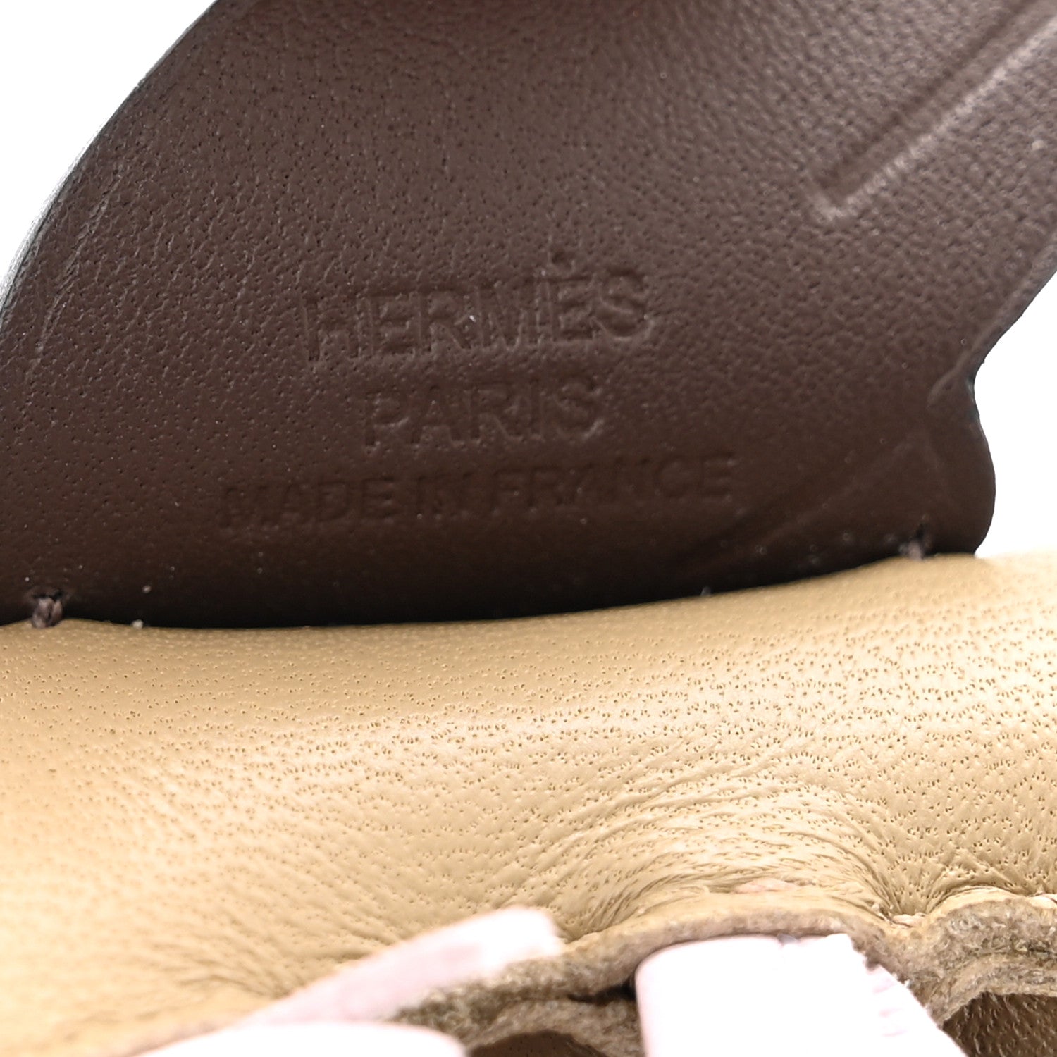 Hermes Milo Lambskin Grigri Rodeo Pegase Horse Bag Charm PM Beige Marfa Mauve Pale Moka 3 of 4