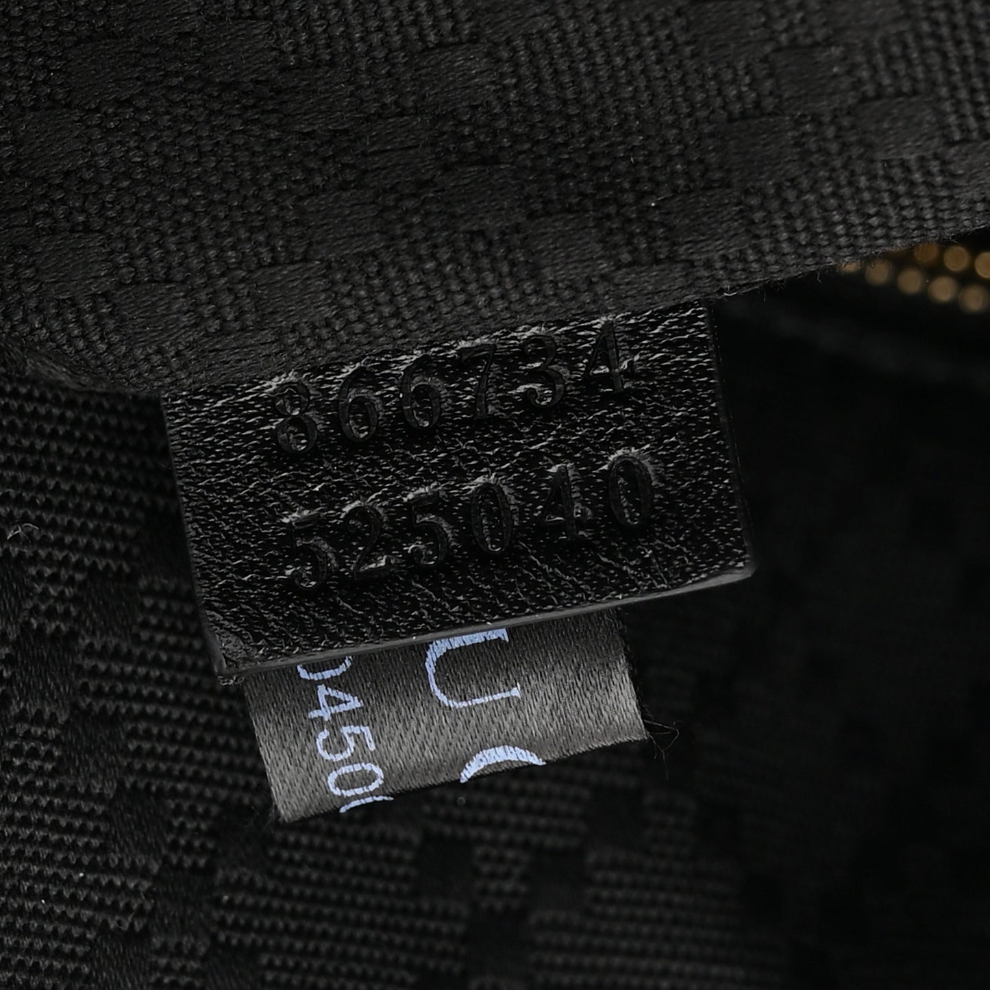 Calfskin Web Large Borsetto Boston Black