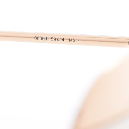 Christian Dior Split 1 Aviator Sunglasses Gold 5 of 8