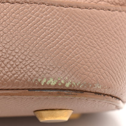 Balenciaga Grained Calfskin S Ville Top Handle Bag Beige Tapioca 15 of 23