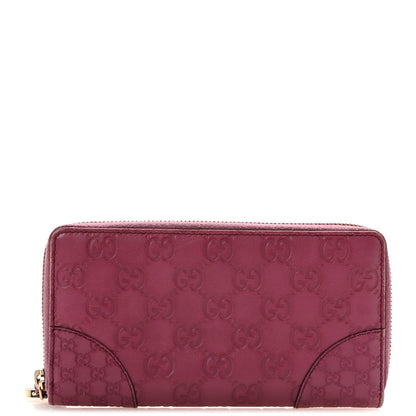 Gucci Guccissima Signature Microguccissima Bree Zip Around Wallet Purple 1 of 11