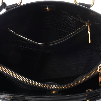 Prada Vitello Shine Tote Black 6 of 14