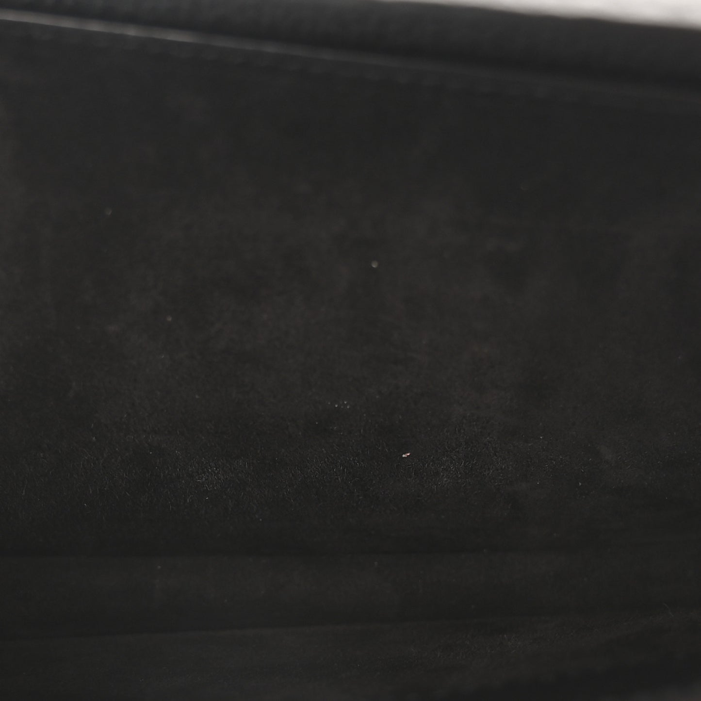 Grained Calfskin Medium Monogram Sunset Satchel Black