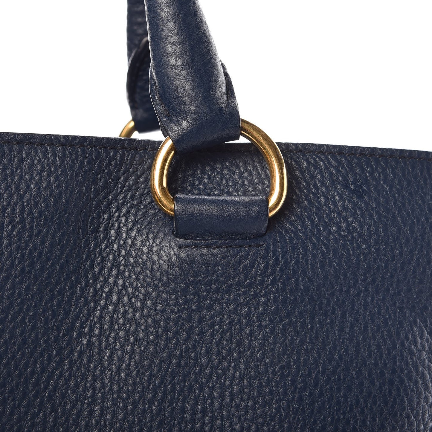 Vitello Daino Tote Bluette