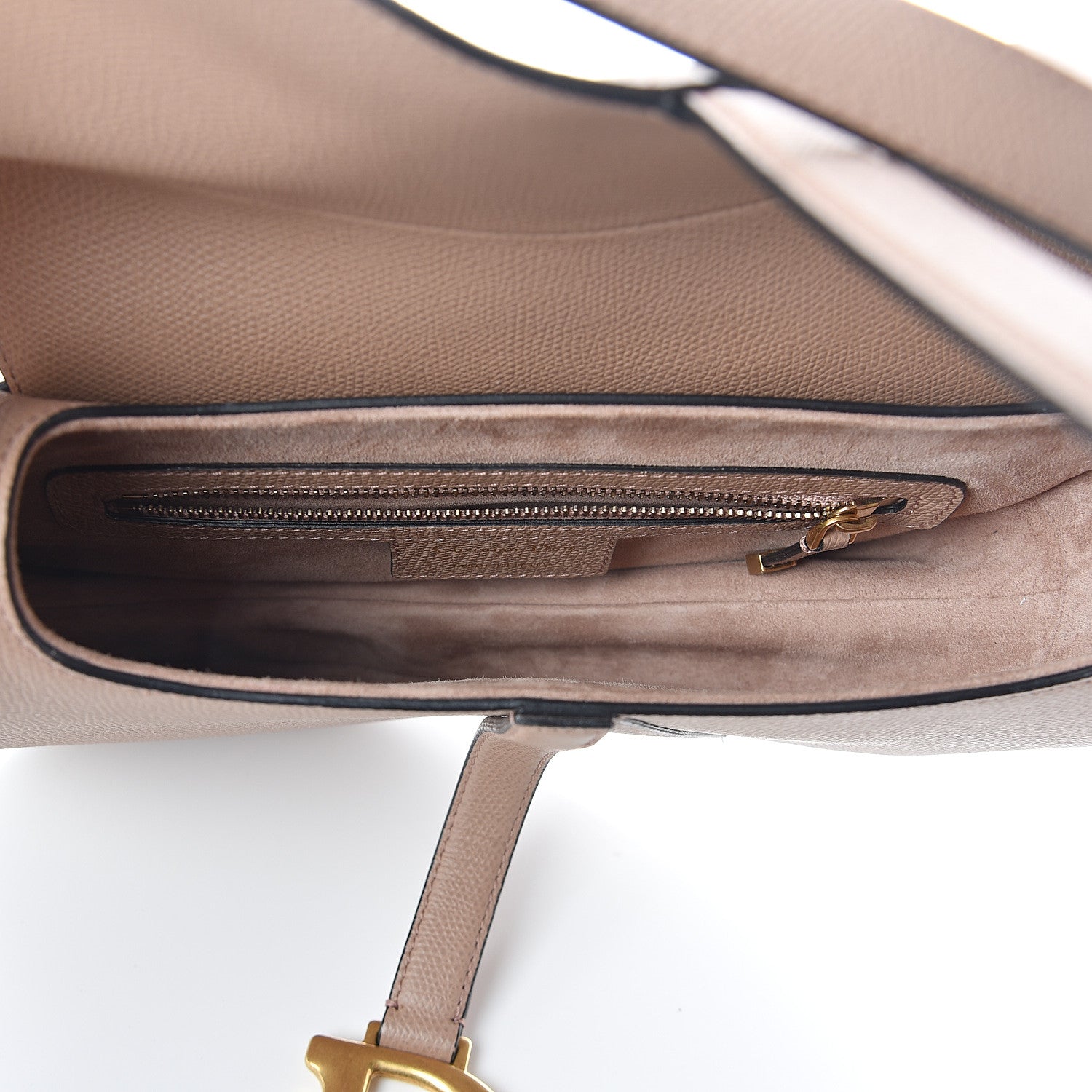 Christian Dior Grained Calfskin Saddle Bag Fard 4 of 7