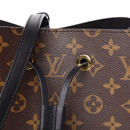 Louis Vuitton Monogram Neonoe MM Black 9 of 9