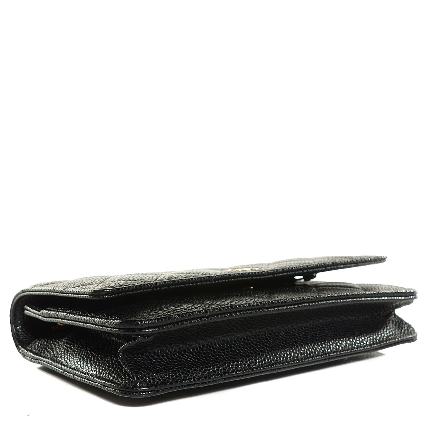 Chanel Caviar Quilted Wallet On Chain WOC Black 4 of 9