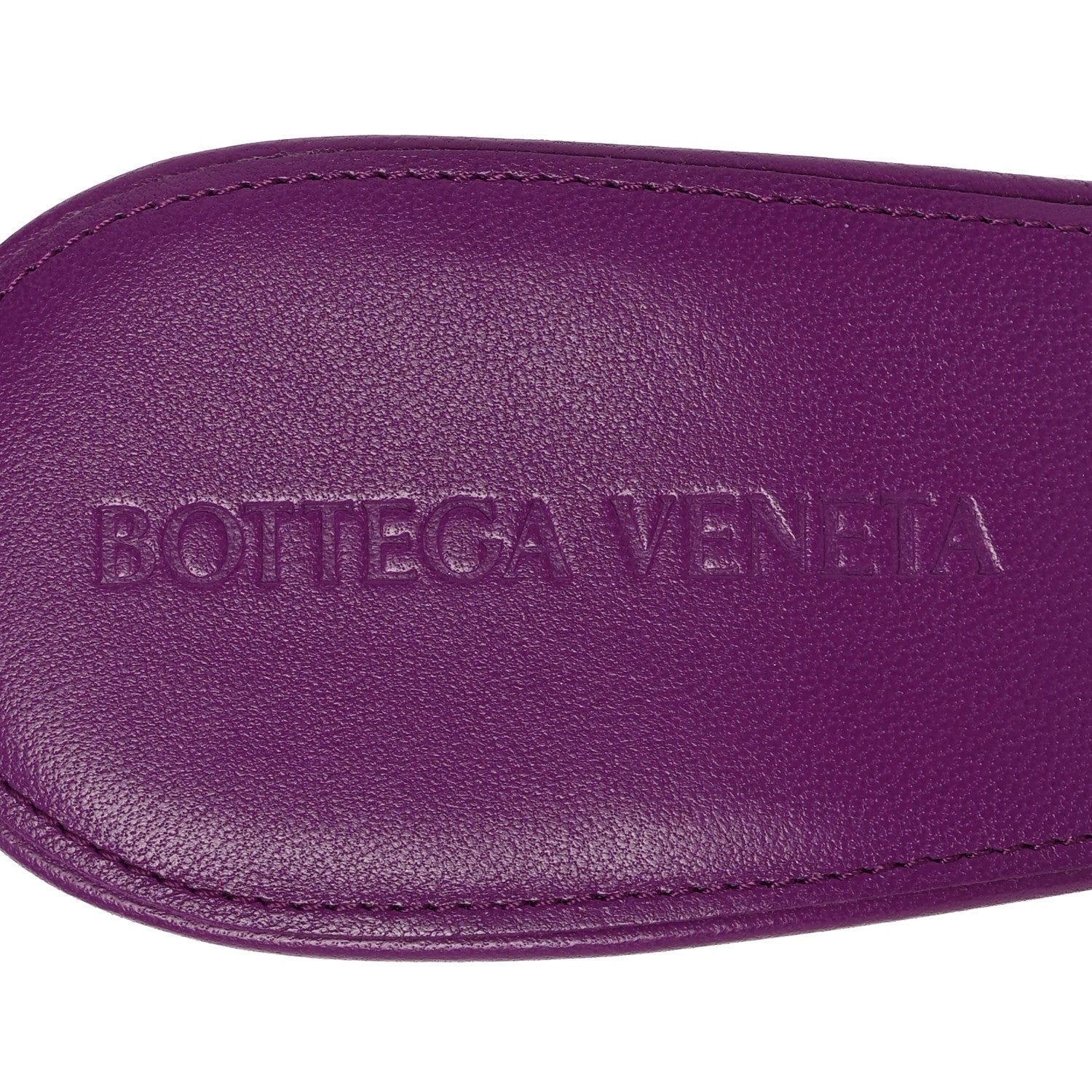 Bottega Veneta Nappa Quilted Rubber Lido Mule Sandals 37 Gumdrop 7 of 8