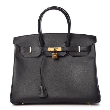 Hermes Epsom Birkin 35 Black 1 of 34