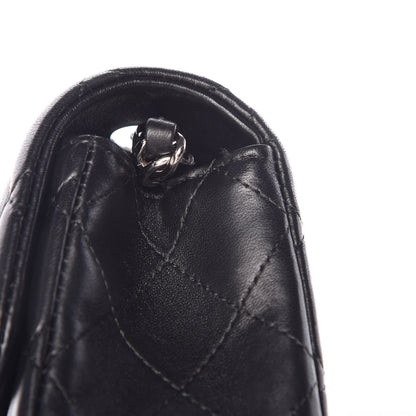 Chanel Lambskin Quilted Mini Rectangular Flap Black 8 of 12