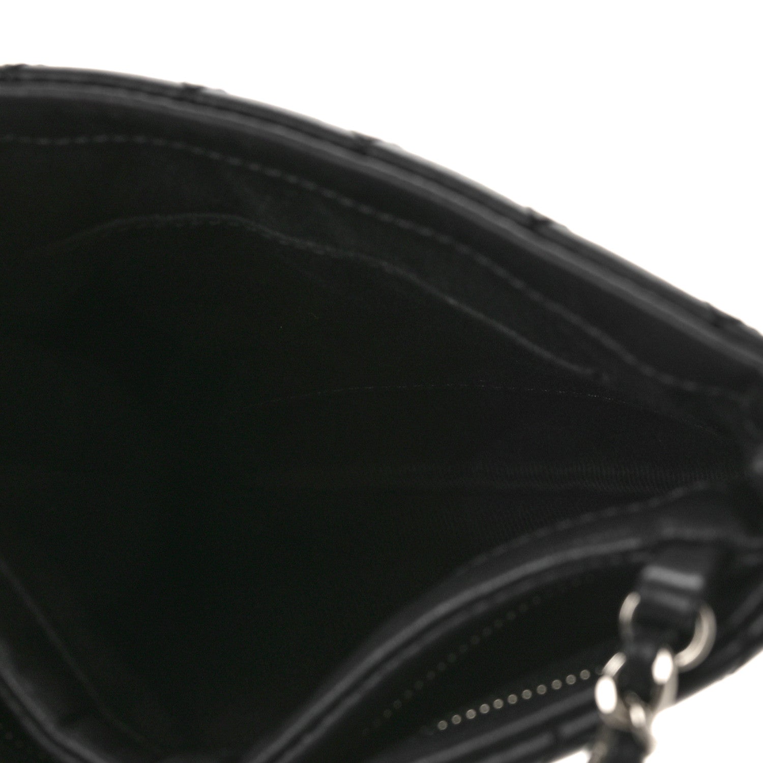 Chanel Aged Calfskin Quilted Crossbody Bag Black 5 of 10