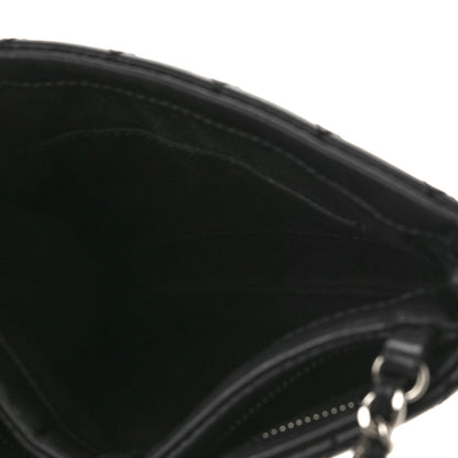 Chanel Aged Calfskin Quilted Crossbody Bag Black 5 of 10