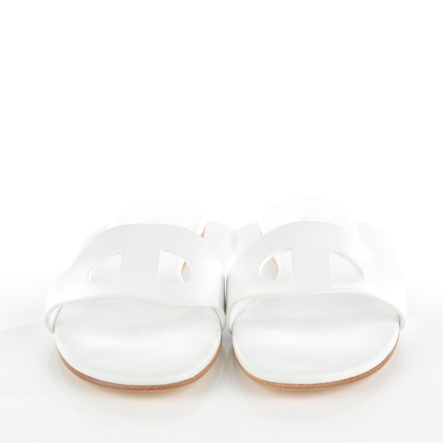 Calfskin Lisboa Sandals 38 White