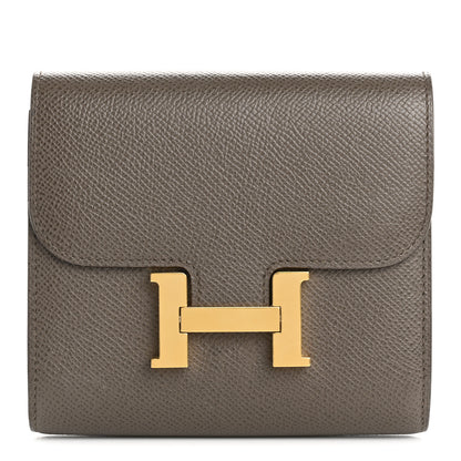 Hermes Epsom Constance Short Wallet Etoupe 1 of 11