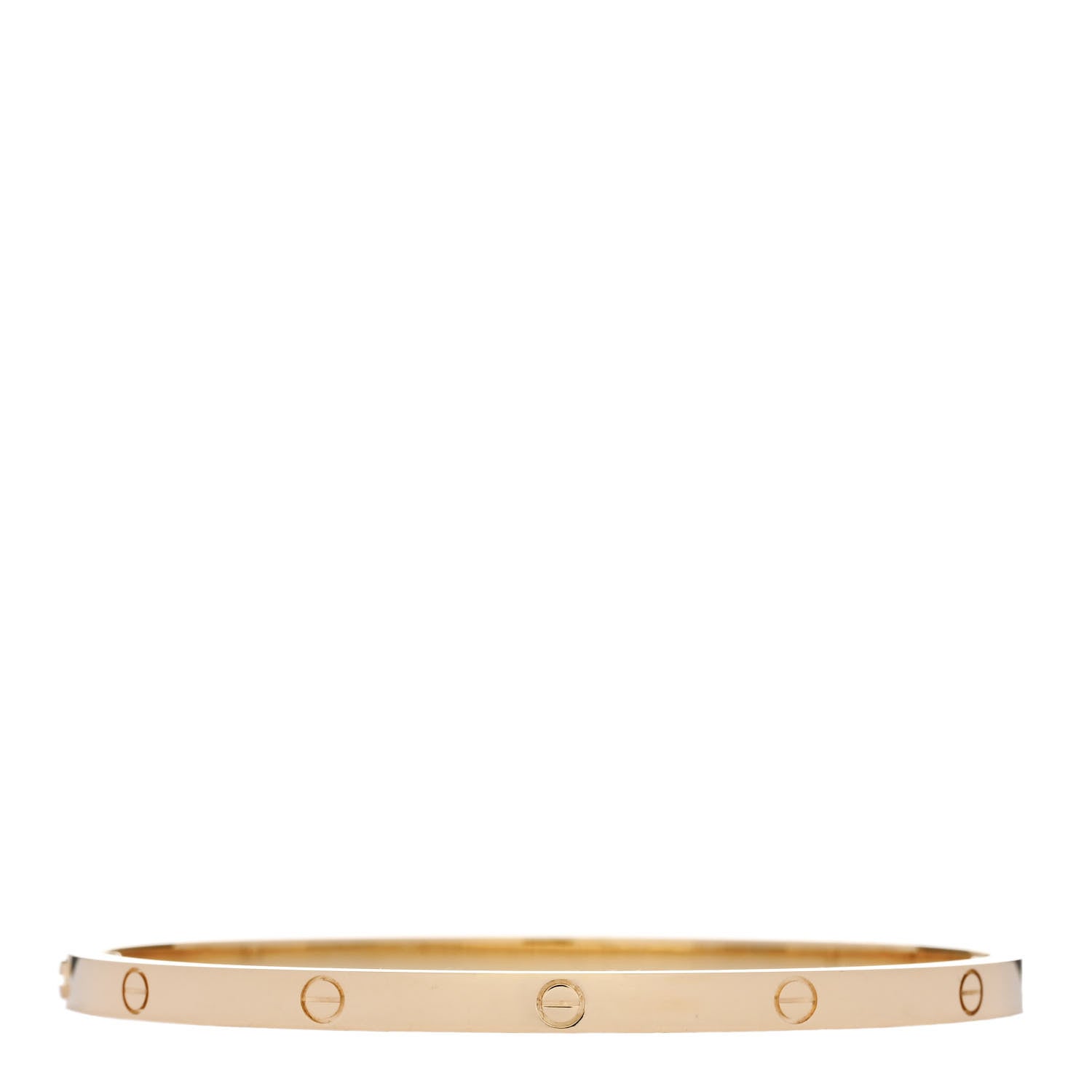 Cartier 18K Yellow Gold Small LOVE Bracelet 17 2 of 8