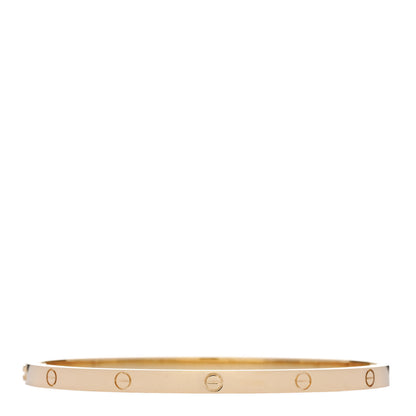 Cartier 18K Yellow Gold Small LOVE Bracelet 17 2 of 8