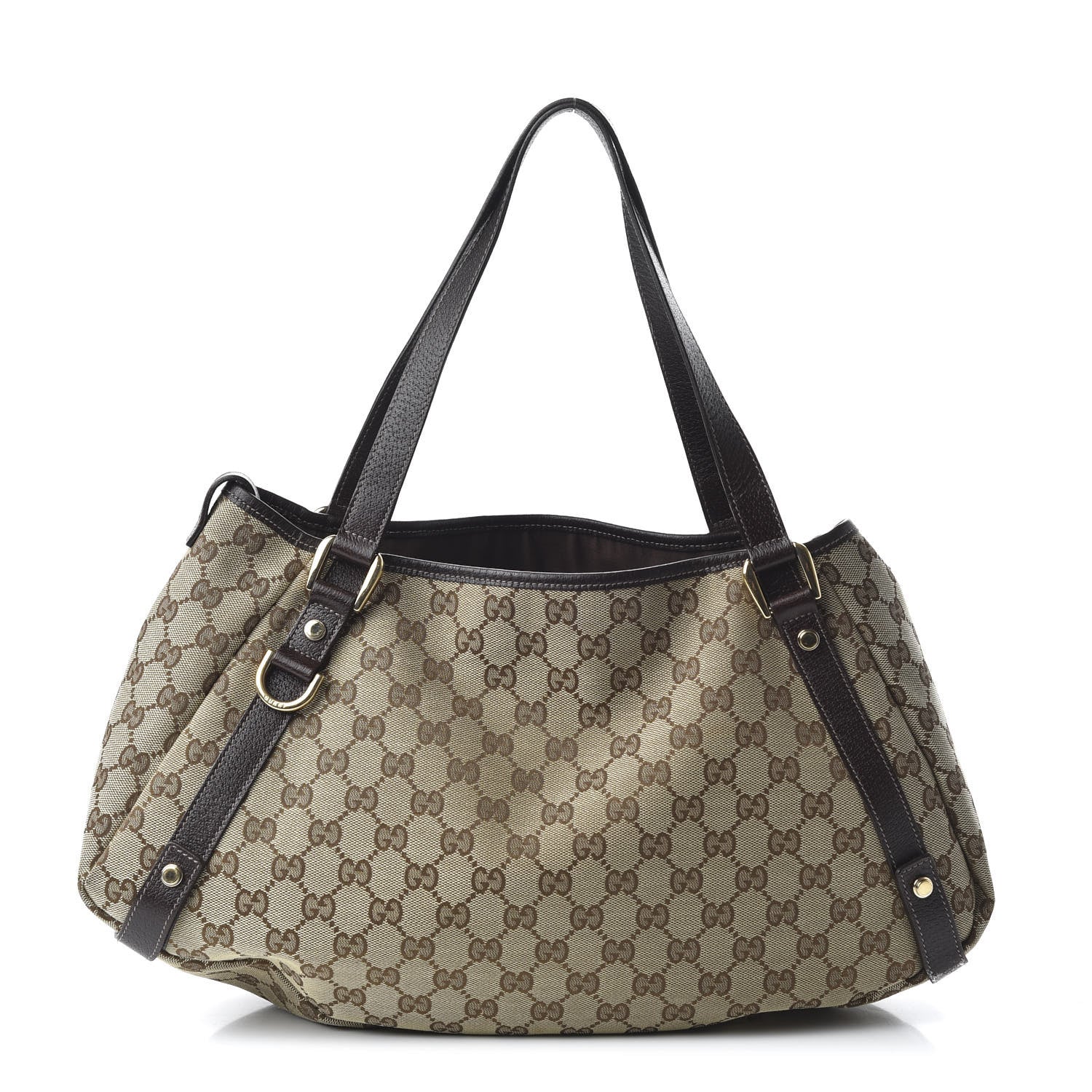 Gucci Monogram Medium Abbey Shoulder Bag Dark Brown 1 of 11