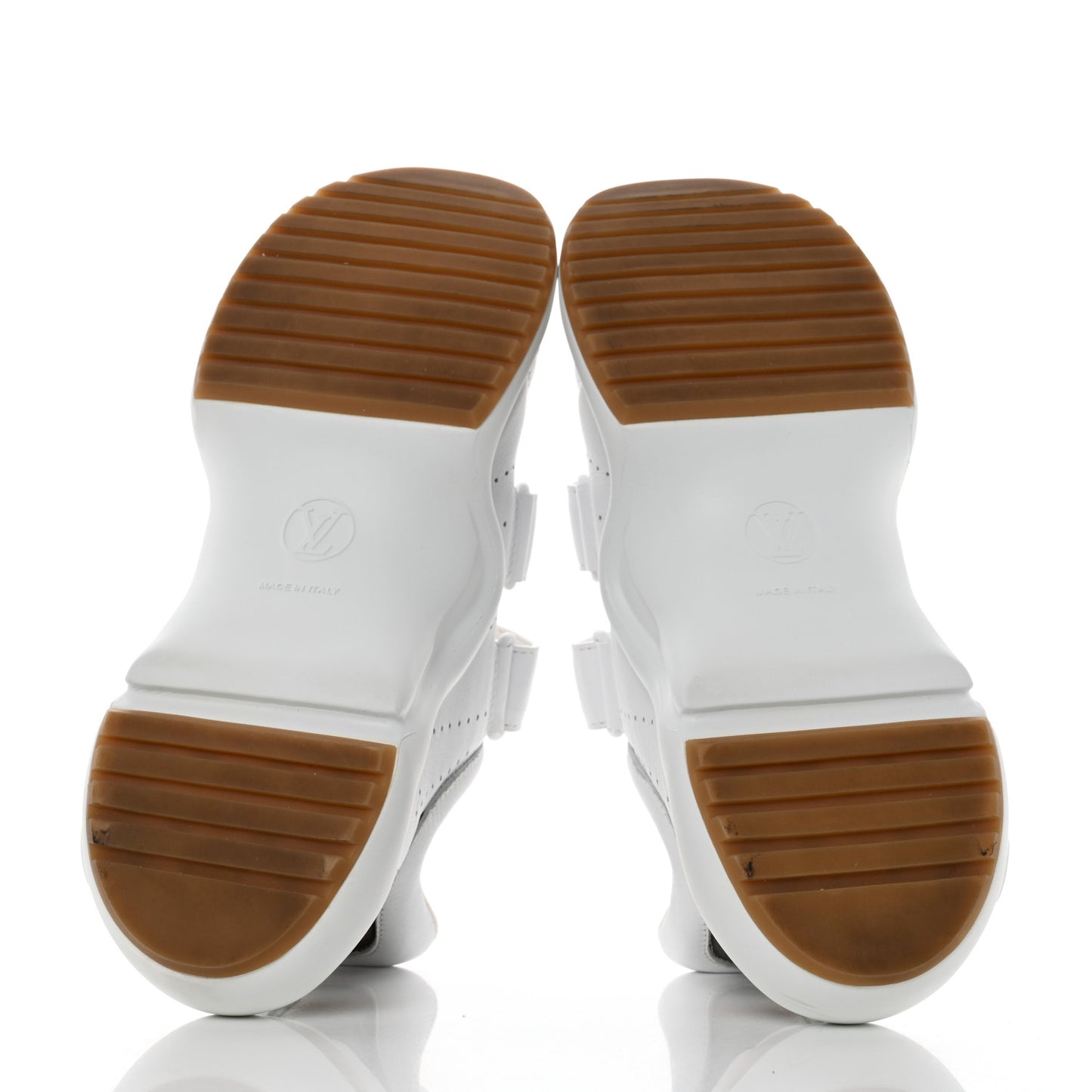Calfskin Monogram Velcro LV Archlight Sneakers 41 White