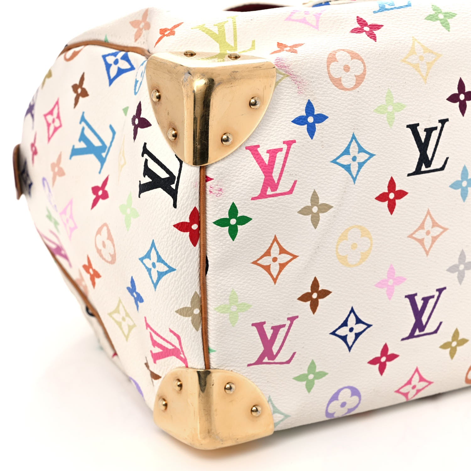 Louis Vuitton Monogram Multicolor Speedy 30 White 8 of 11