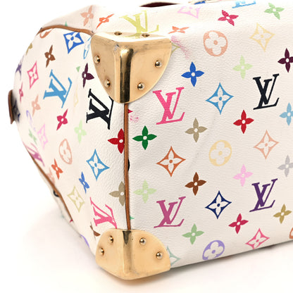 Louis Vuitton Monogram Multicolor Speedy 30 White 8 of 11