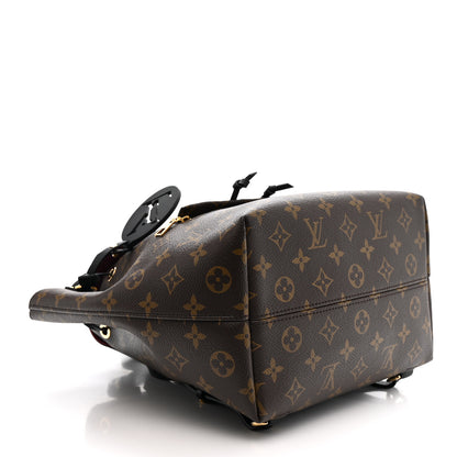 Louis Vuitton Monogram Montsouris PM Black 4 of 10