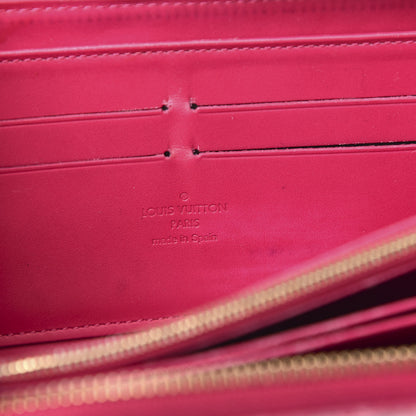 Louis Vuitton Vernis Ikat Zippy Wallet Rose Indien 6 of 10