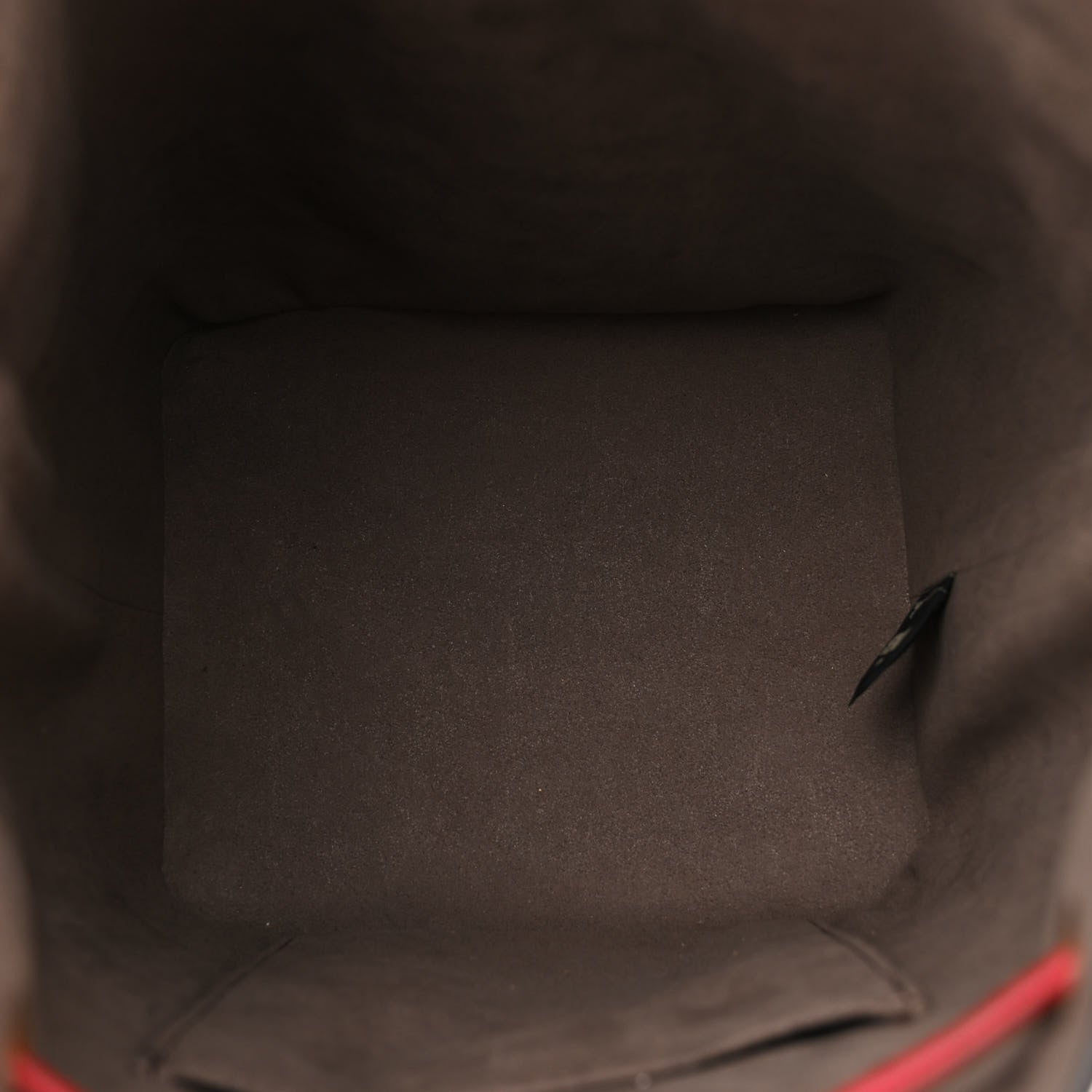 Fendi Vitello Grace F is Fendi Bi-Color FF 1974 Embossed Grande Mon Tresor Bucket Bag Maya Black Fragola 5 of 13