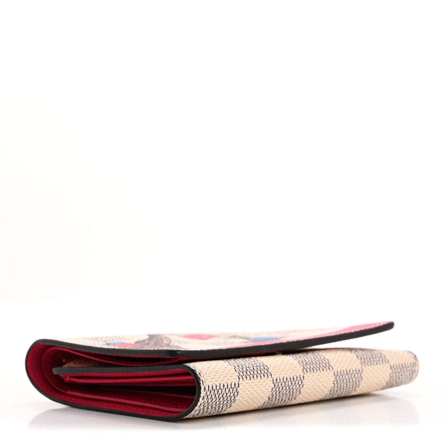 Damier Azur 2017 Christmas Animation Victorine Wallet