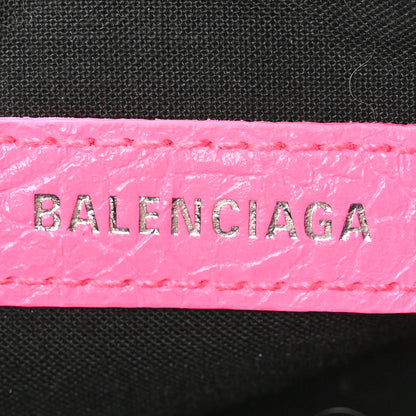 Balenciaga Agneau Arena Le Cagole Shoulder Bag Hot Pink 7 of 11