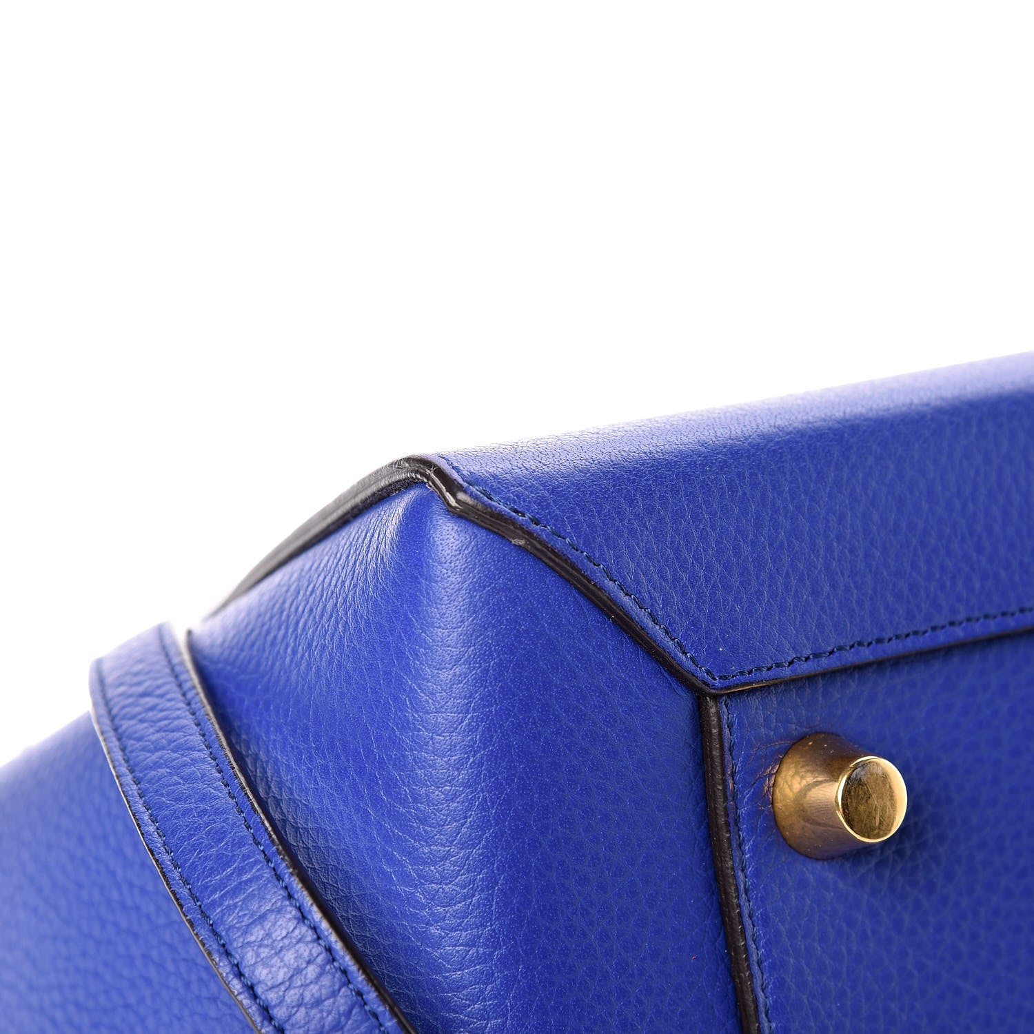 Celine Grained Calfskin Mini Belt Bag Indigo 11 of 17