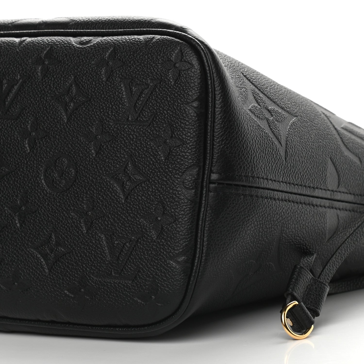 Louis Vuitton Empreinte Monogram Giant Neverfull MM Black 8 of 9
