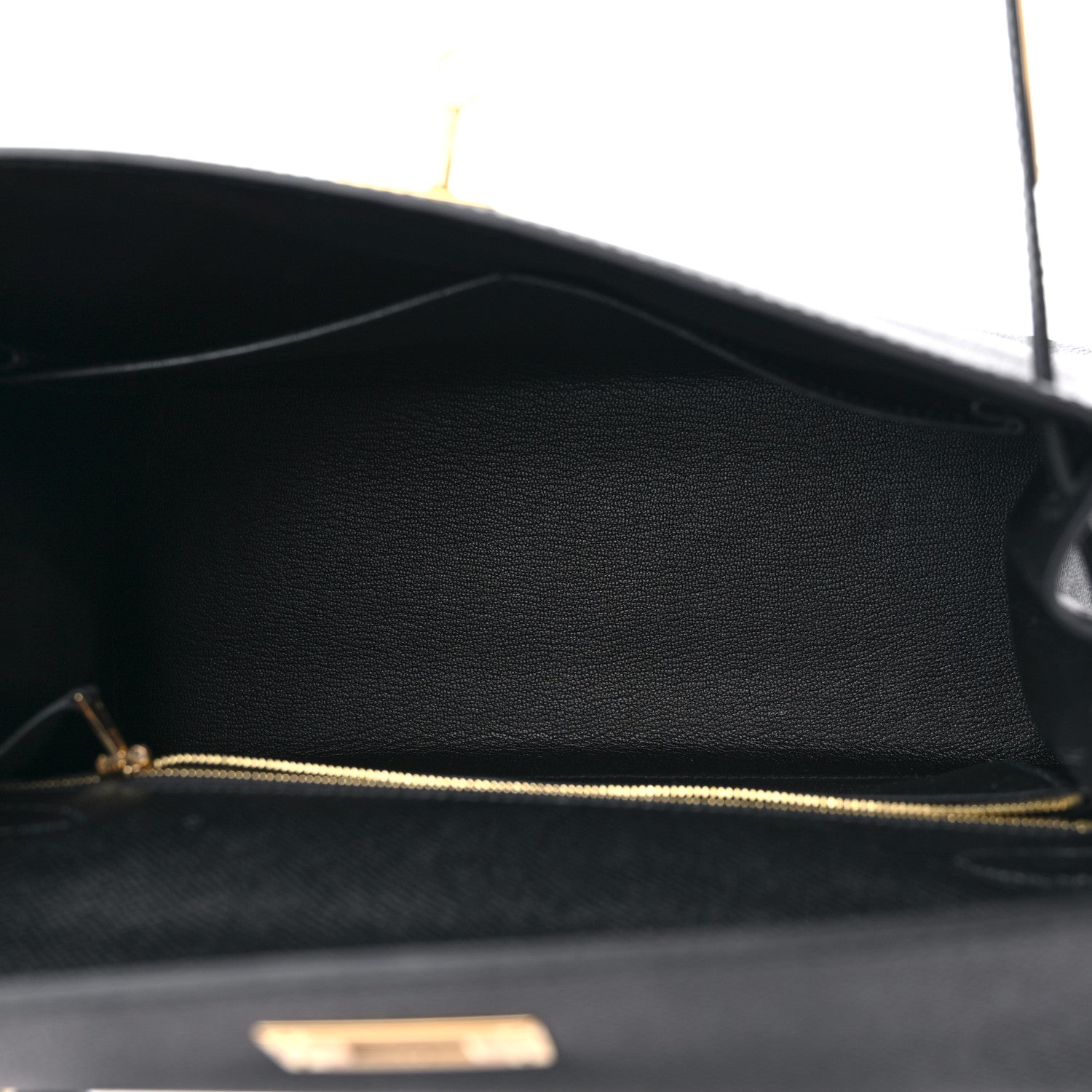 Hermes Epsom Kelly Sellier 28 Black 5 of 10