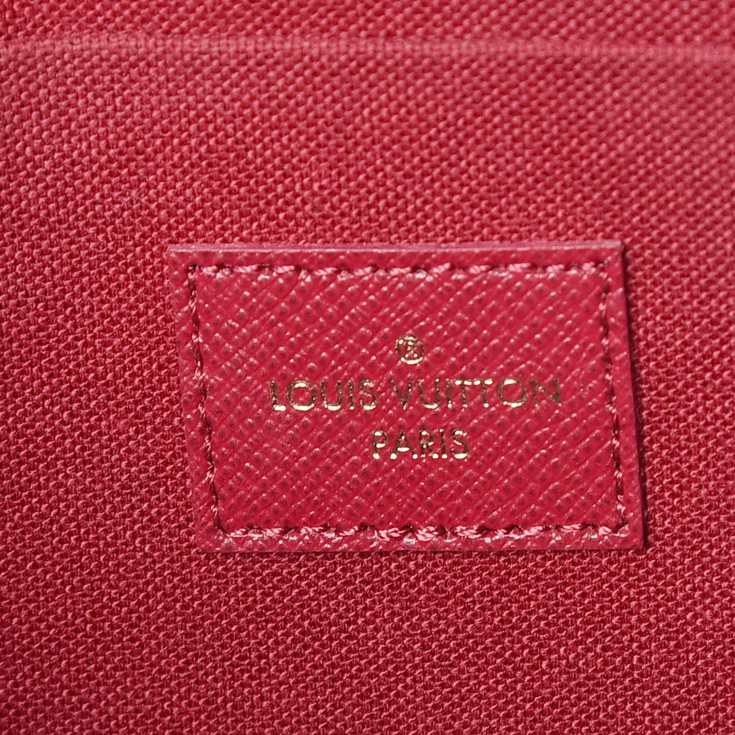 Louis Vuitton Monogram Pochette Felicie Chain Wallet Fuchsia 9 of 12