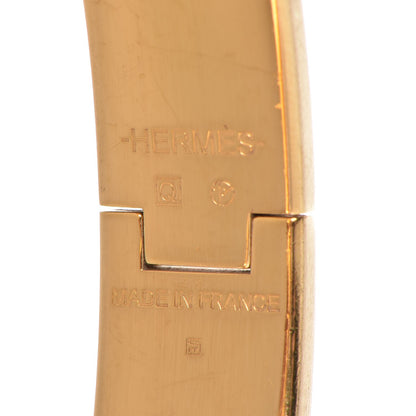Hermes Enamel Narrow Clic Clac H Bracelet PM Rose Dragee 5 of 5